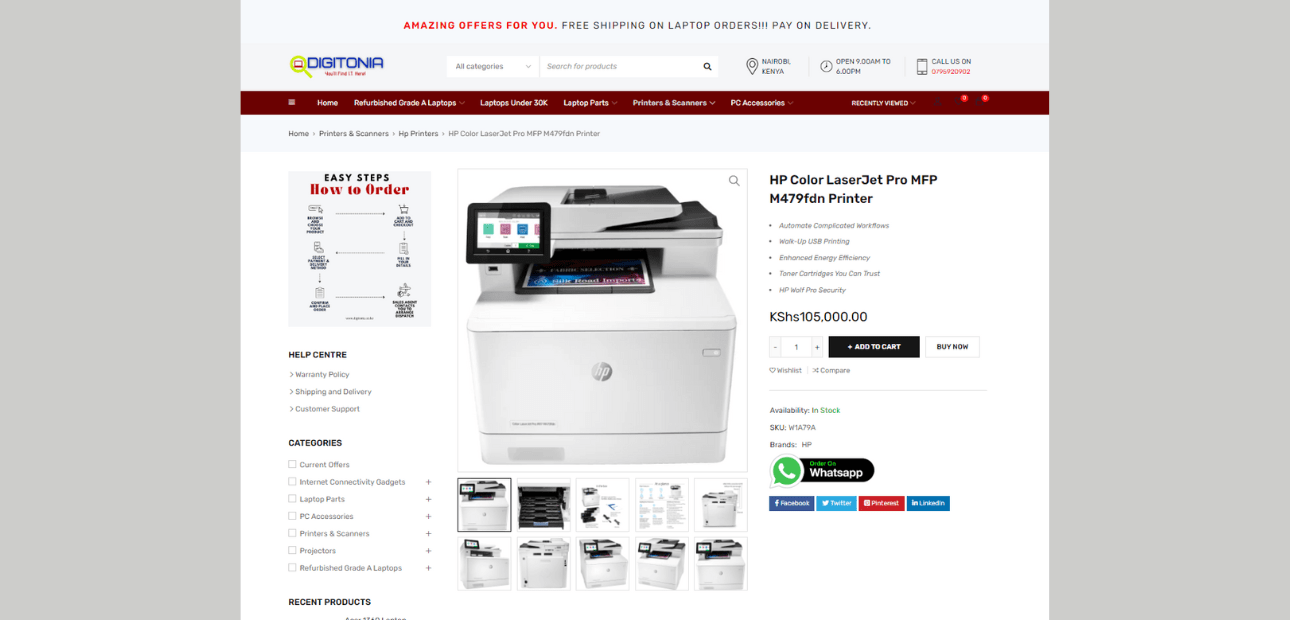 Digitonia Systems Website