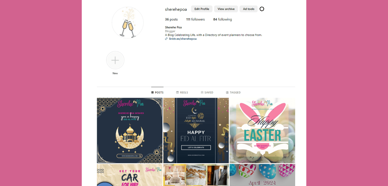 Sherehe Poa Social Media