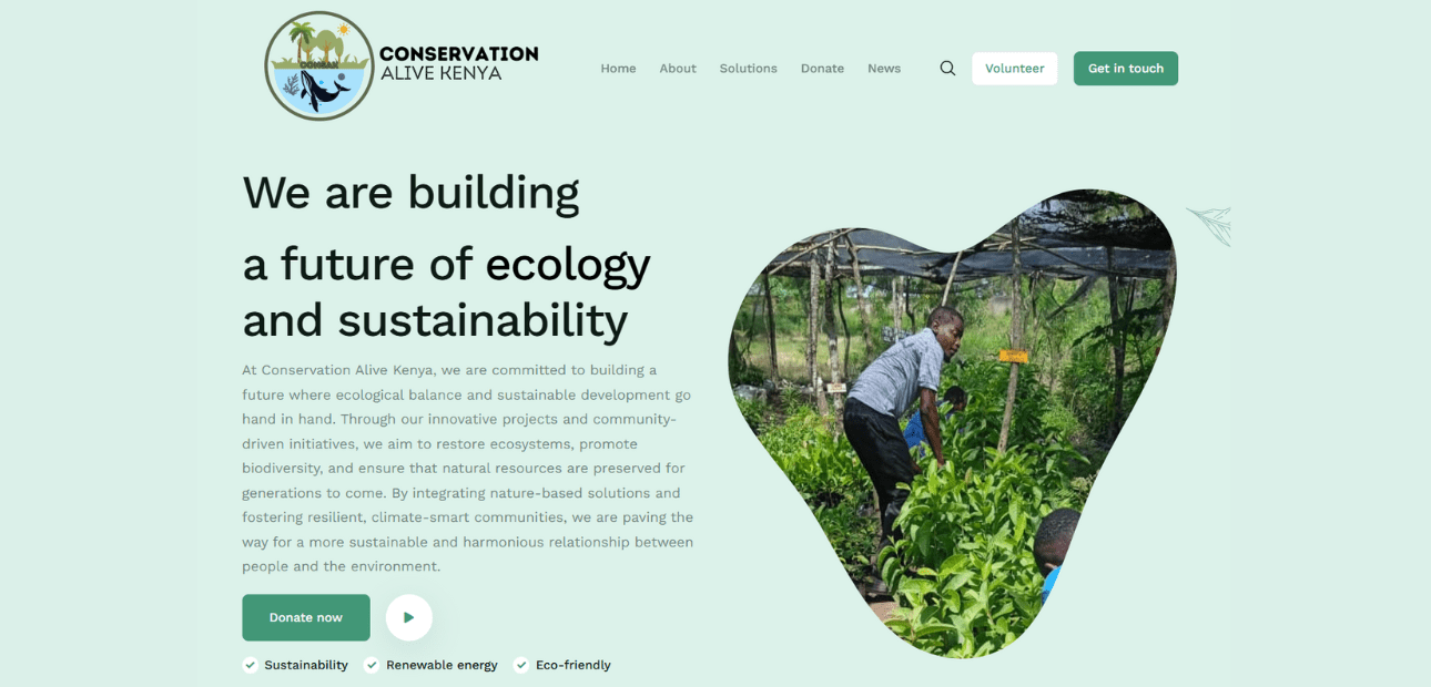 Conservation Alive Website