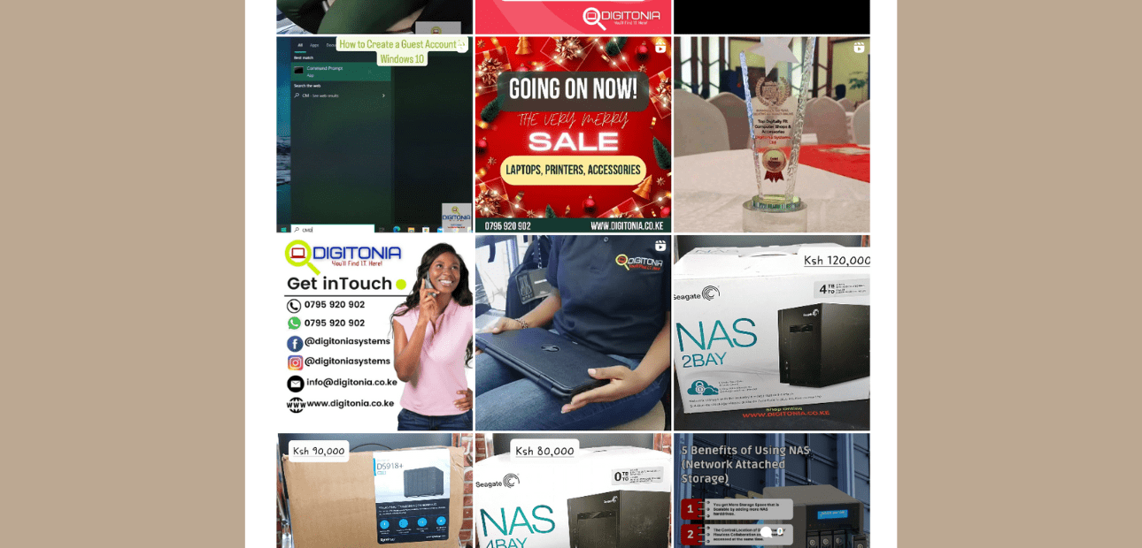 Digitonia Systems Social Media