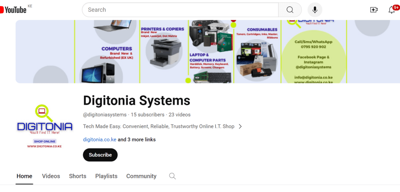 Digitonia Systems Social Media
