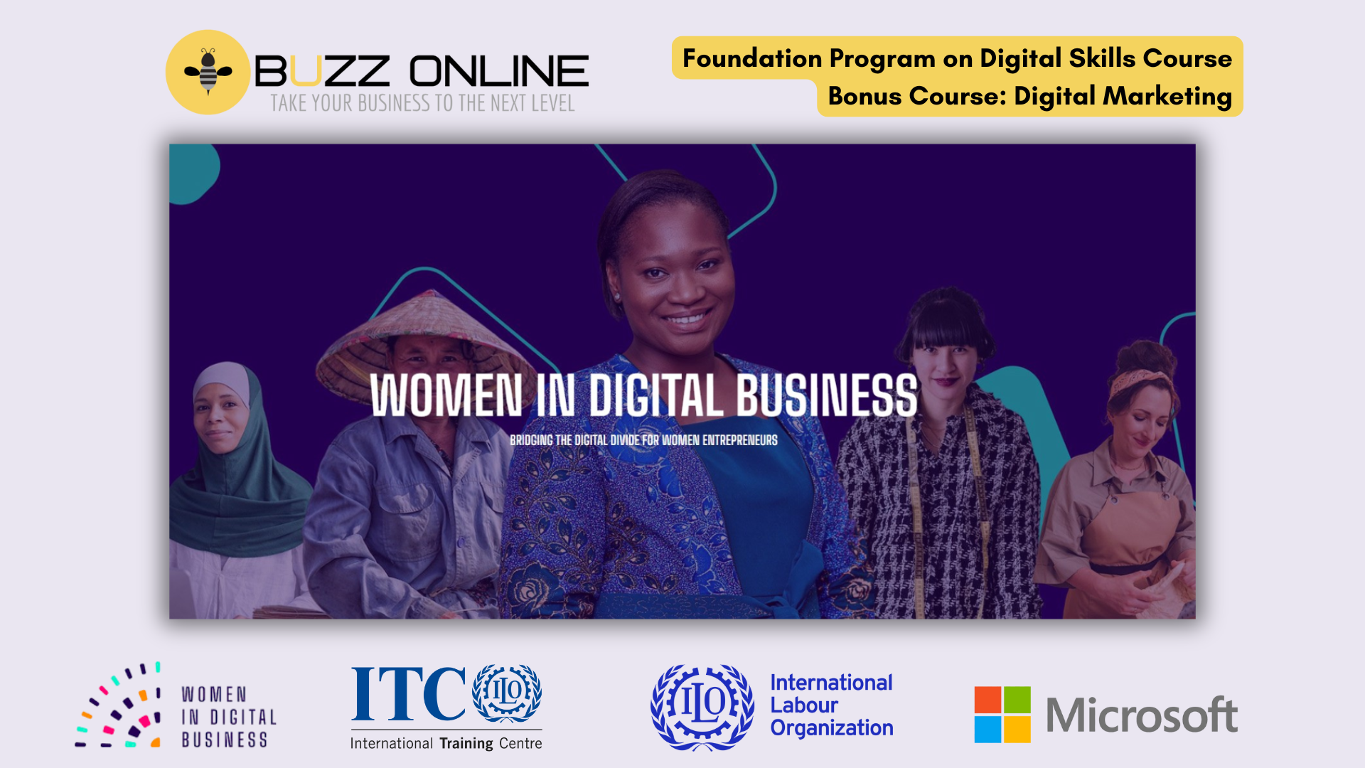 Foundation Program in Digital Skills by WIDB – Free For Women